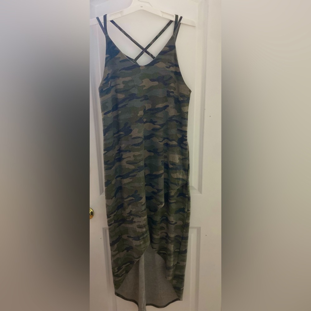 Heimish USA tank camouflage dress